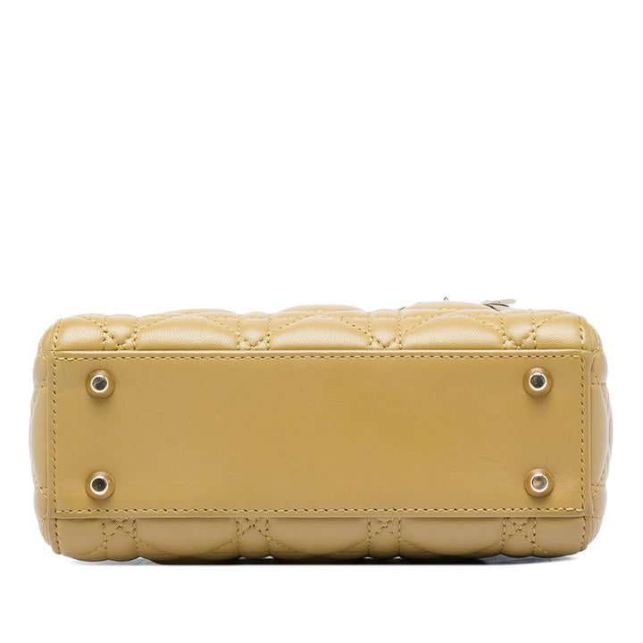 Dior Mini Cuir d’agneau Cannage Lady Dior