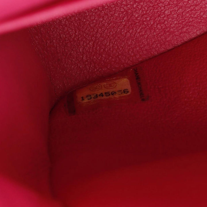 Medium Classic Lambskin Double Flap Pink - Gaby Paris