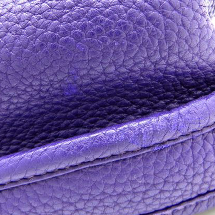 Hermès Sac bandoulière Evelyne III Clémence PM Violet – vue 17 – GABY PARIS