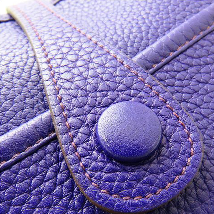 Hermès Sac bandoulière Evelyne III Clémence PM Violet – vue 5 – GABY PARIS