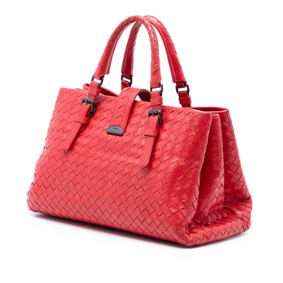Bottega Veneta Small Nappa Intrecciato Roma Sac