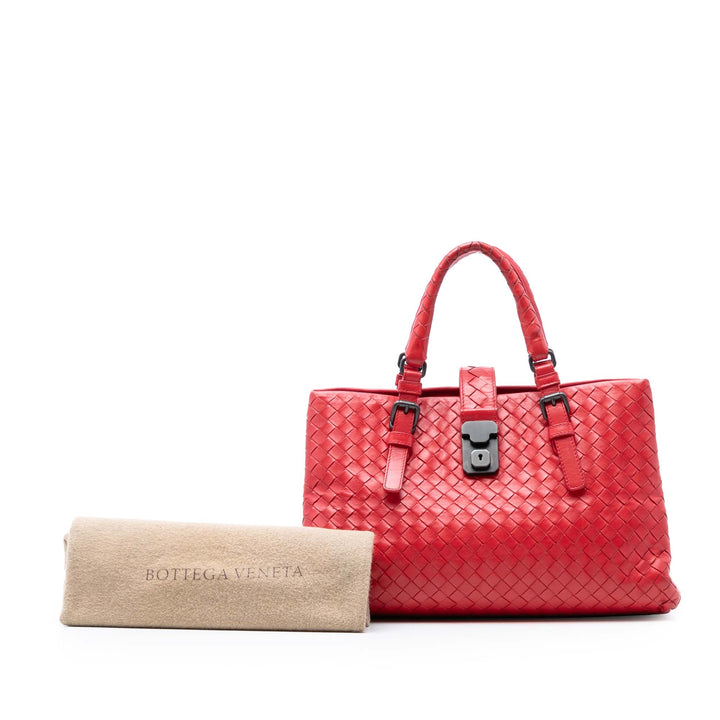 Bottega Veneta Small Nappa Intrecciato Roma Sac