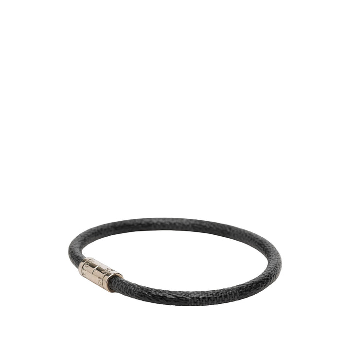Louis Vuitton Damier Graphite Keep it Bracelet