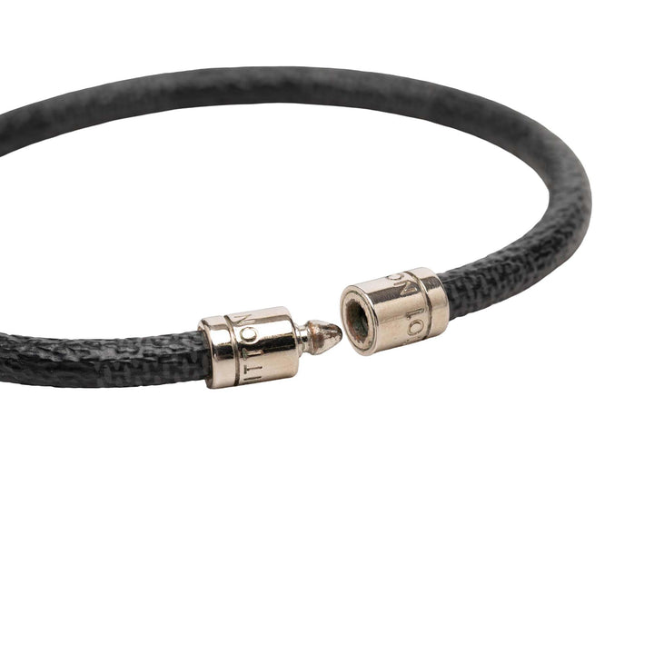 Louis Vuitton Damier Graphite Keep it Bracelet