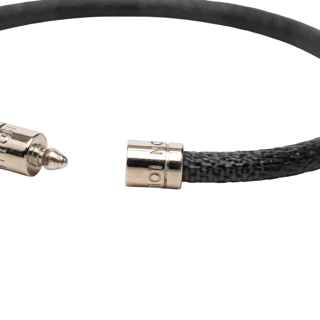 Louis Vuitton Damier Graphite Keep it Bracelet