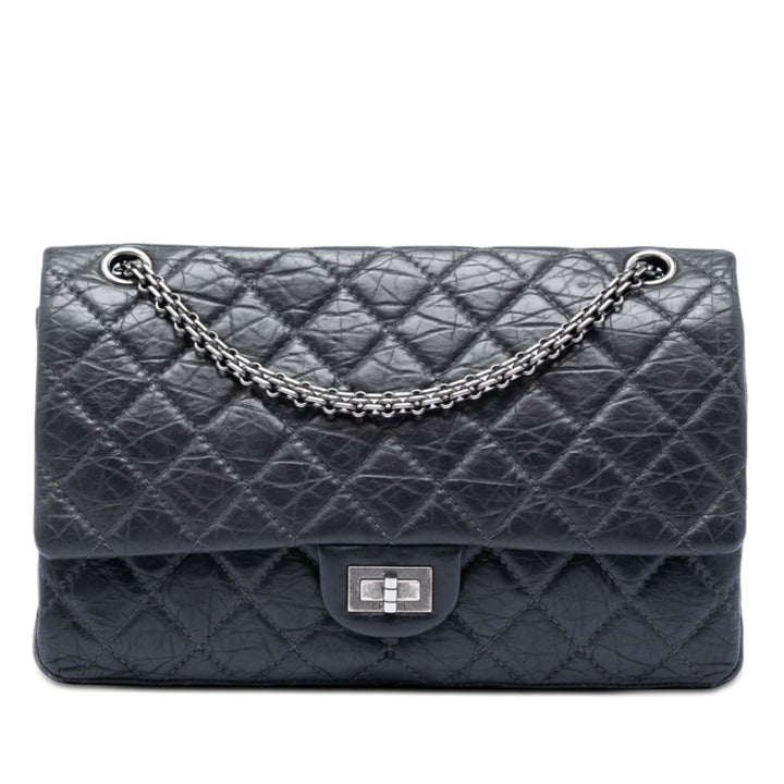 Chanel Matelassé vieilli Cuir de veau Reissue 2.55 Double rabat 226