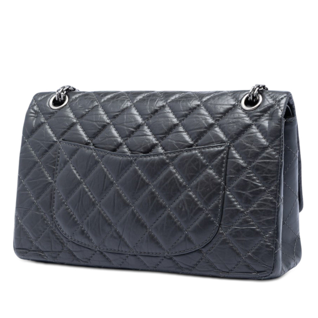 Chanel Matelassé vieilli Cuir de veau Reissue 2.55 Double rabat 226
