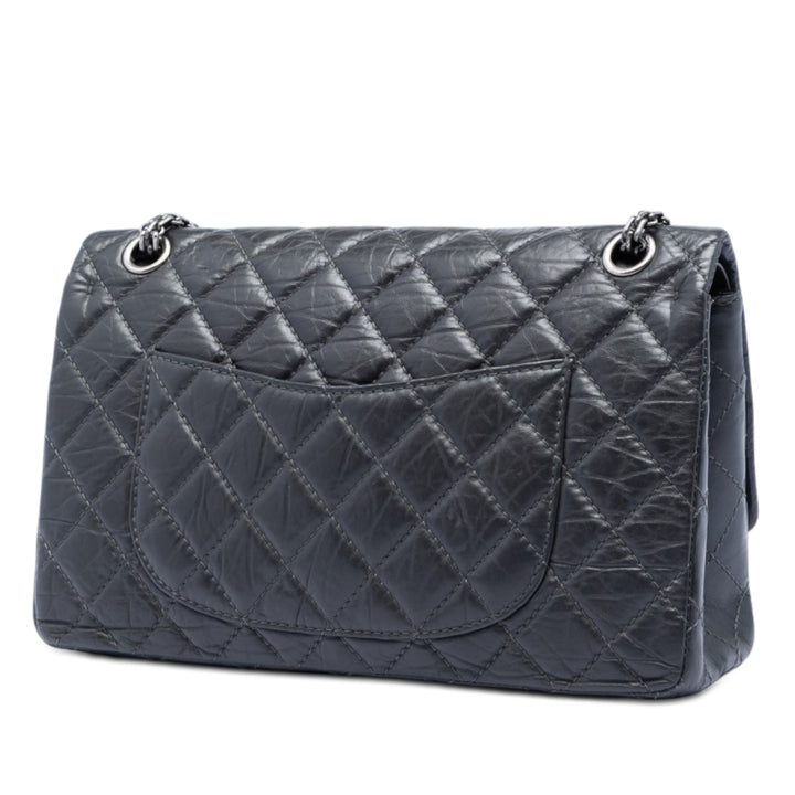 Chanel Matelassé vieilli Cuir de veau Reissue 2.55 Double rabat 226