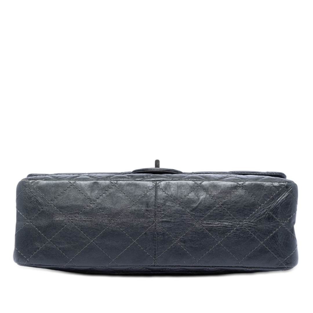 Chanel Matelassé vieilli Cuir de veau Reissue 2.55 Double rabat 226
