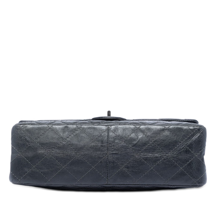 Chanel Matelassé vieilli Cuir de veau Reissue 2.55 Double rabat 226