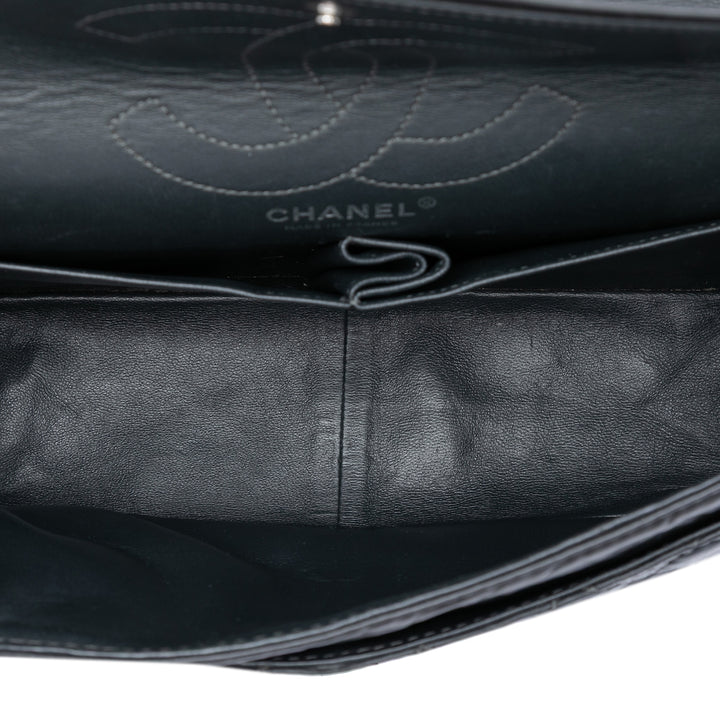Chanel Matelassé vieilli Cuir de veau Reissue 2.55 Double rabat 226