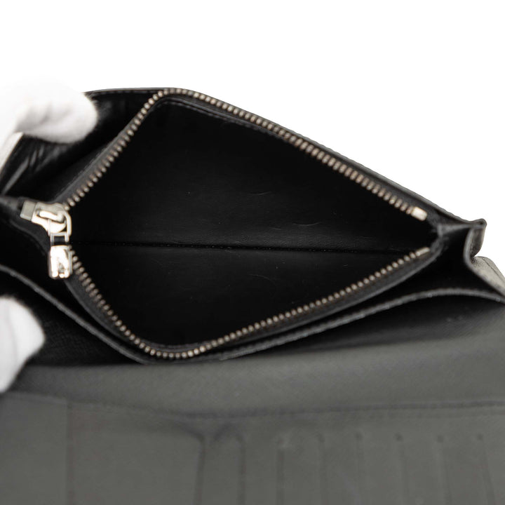 Louis Vuitton Monogram Eclipse Brazza Portefeuille
