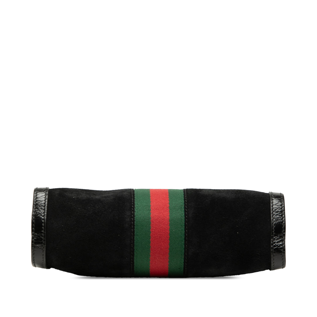 Gucci Small Daim Web Ophidia Chain Sac porté croisé