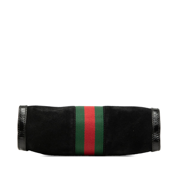 Gucci Small Daim Web Ophidia Chain Sac porté croisé