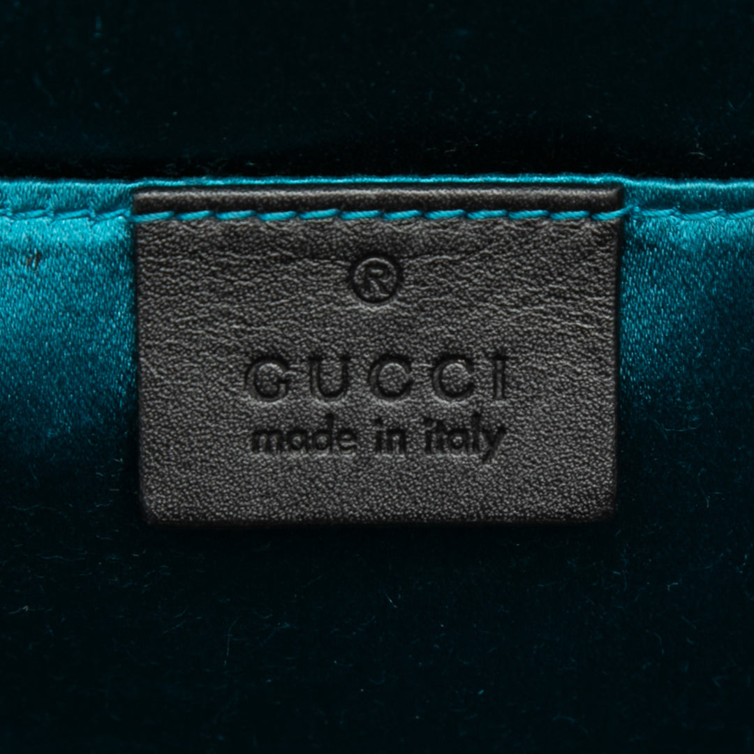 Gucci Small Daim Web Ophidia Chain Sac porté croisé