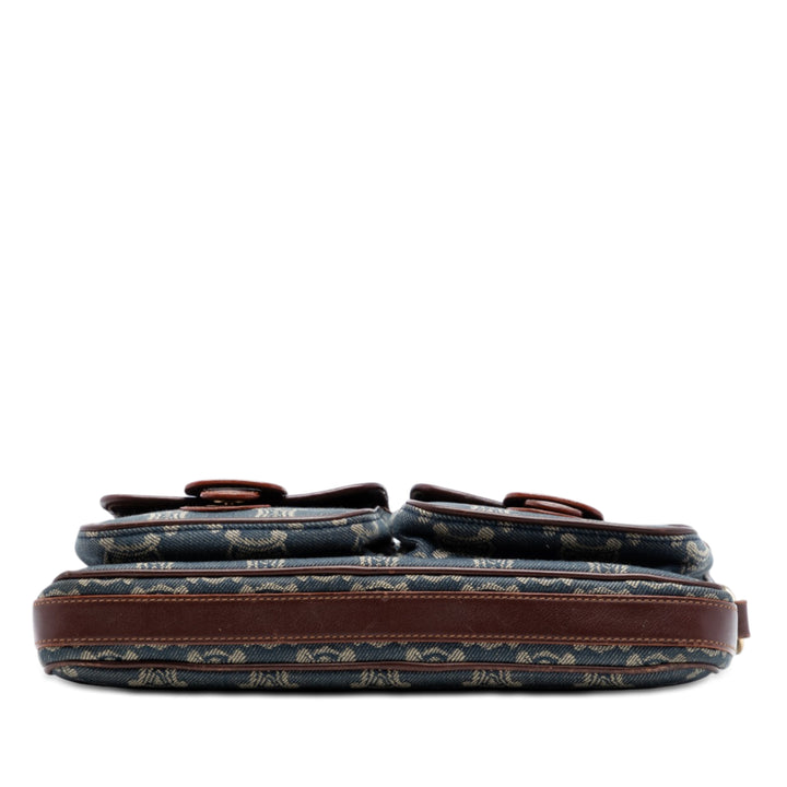 Celine Macadam Jean Pocket Sac porté croisé