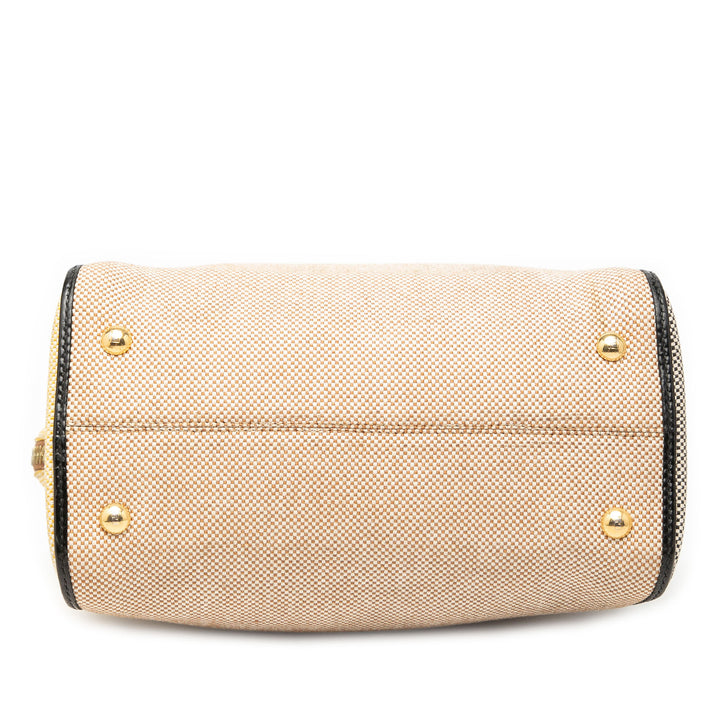 Fendi Mini Toile Colorblock Chameleon Sac