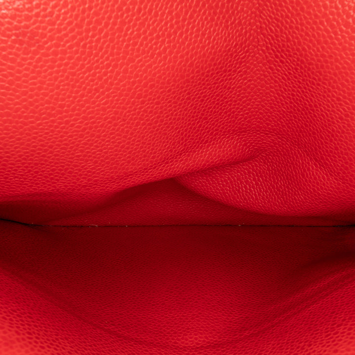 Chanel Jumbo Classic Caviar Double rabat Rouge – GABY PARIS Authentique