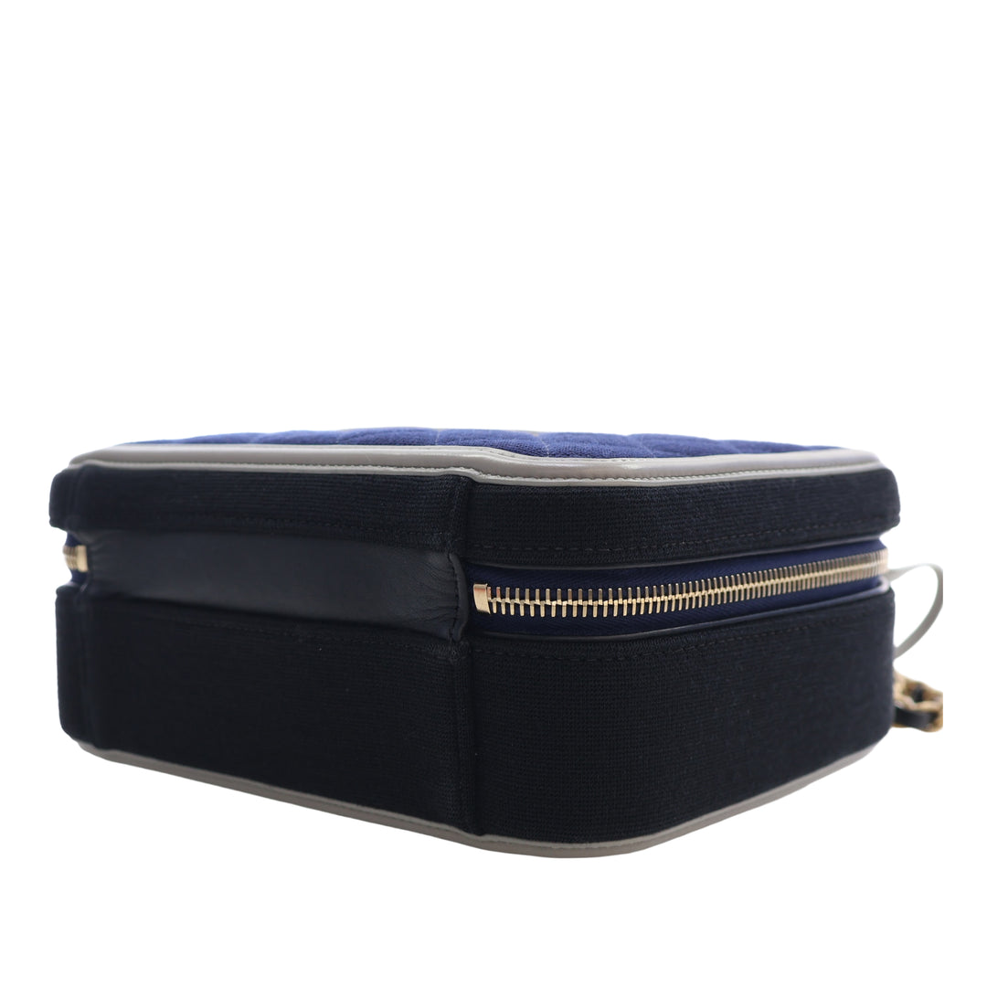 Chanel Medium Tricolor Jersey CC Filigree Vanity
