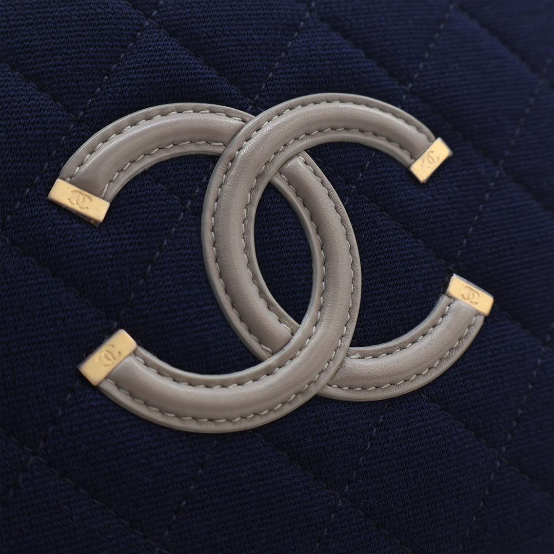 Chanel Medium Tricolor Jersey CC Filigree Vanity