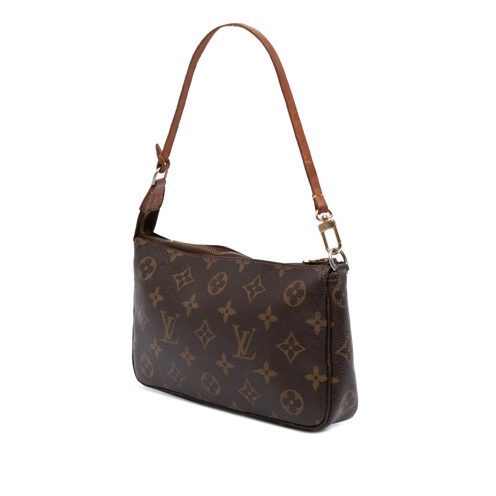 Takashi Murakami Monogram Cherry Pochette Accessoires Brown - Gaby Paris