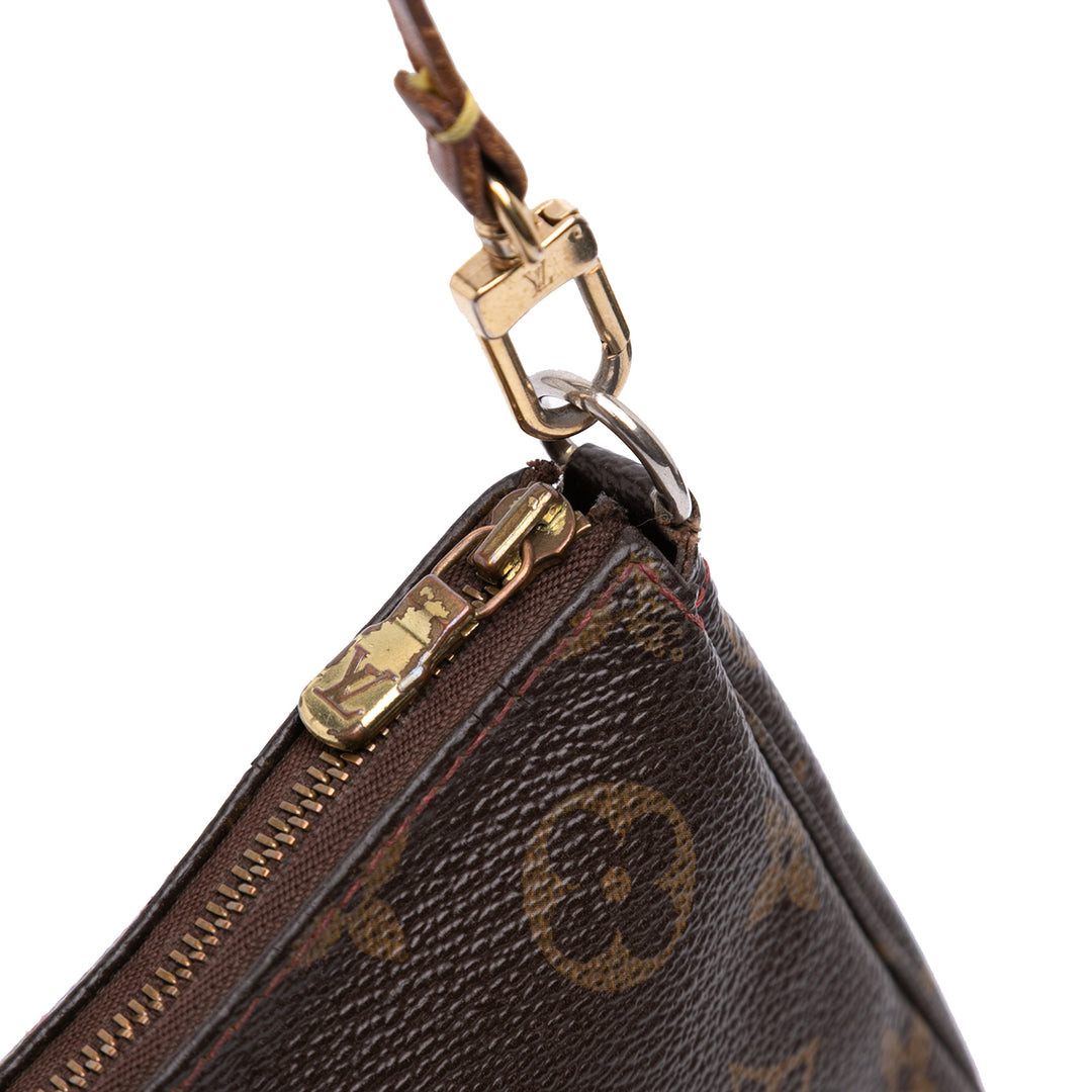 Takashi Murakami Monogram Cherry Pochette Accessoires Brown - Gaby Paris