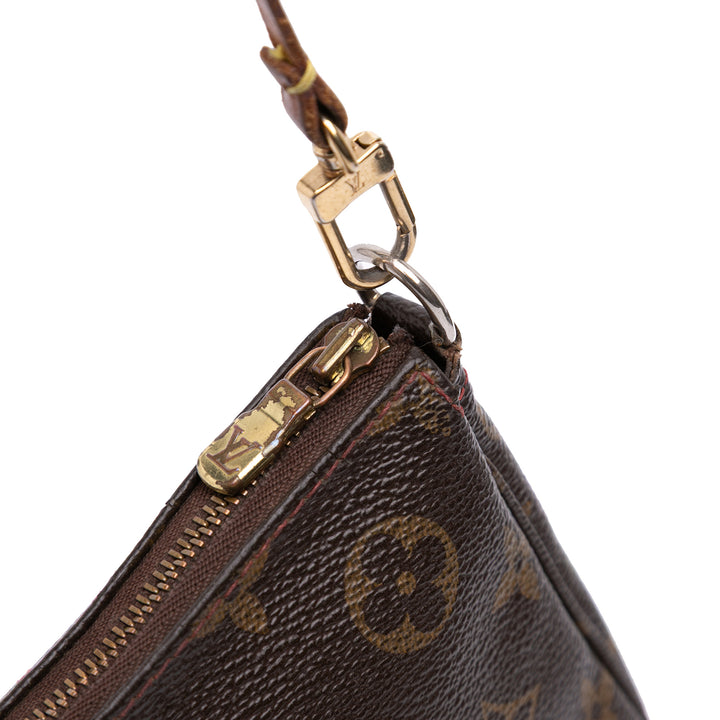 Takashi Murakami Monogram Cherry Pochette Accessoires Brown - Gaby Paris