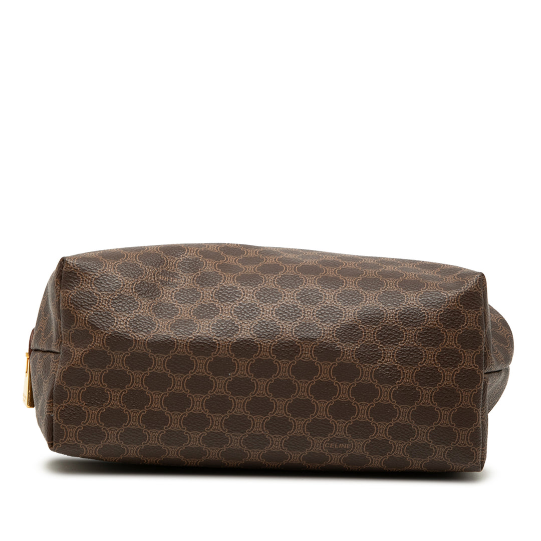 Macadam Pochette Toile enduite Marron