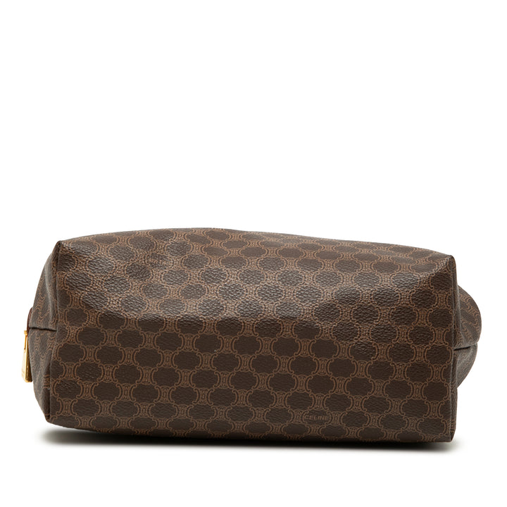 Macadam Pochette Toile enduite Marron