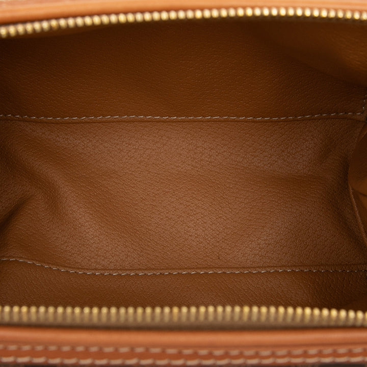 Macadam Pochette Toile enduite Marron