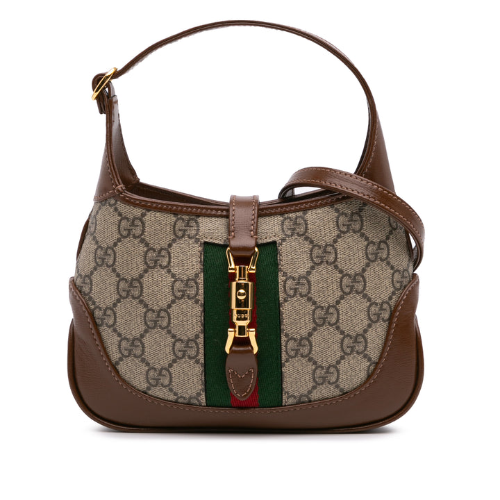 Mini GG Supreme Jackie 1961 Crossbody Brown - Gaby Paris