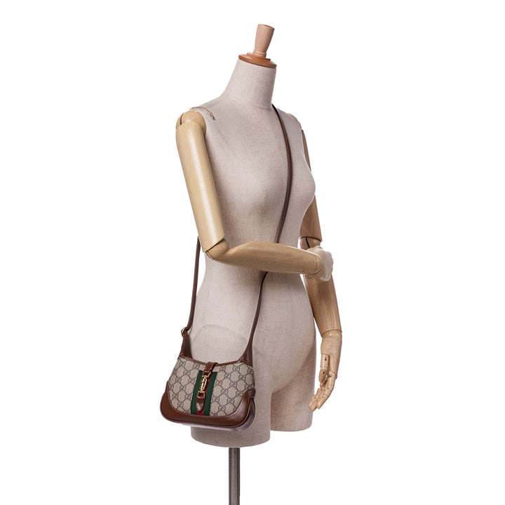 Mini GG Supreme Jackie 1961 Crossbody Brown - Gaby Paris