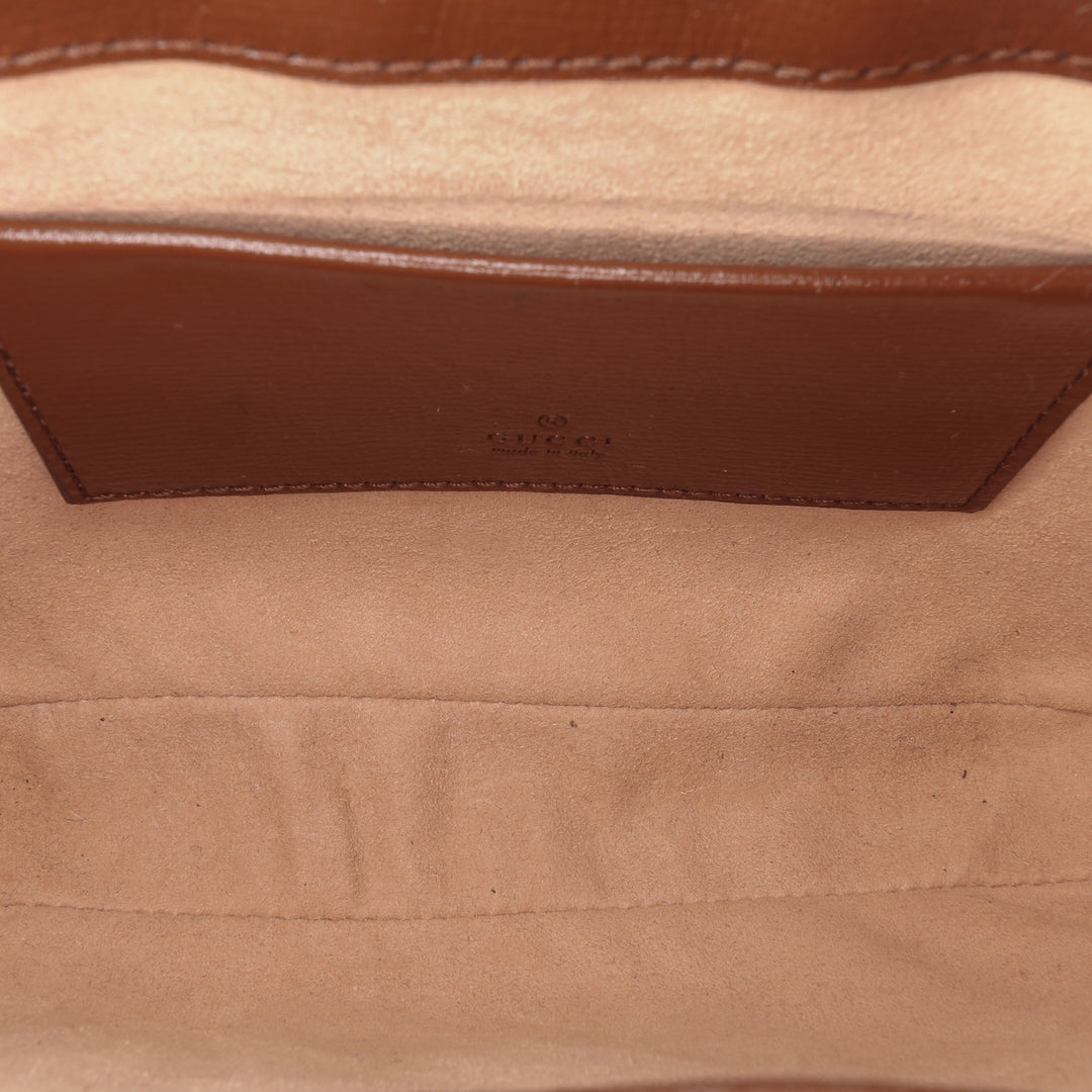 Mini GG Supreme Jackie 1961 Crossbody Brown - Gaby Paris