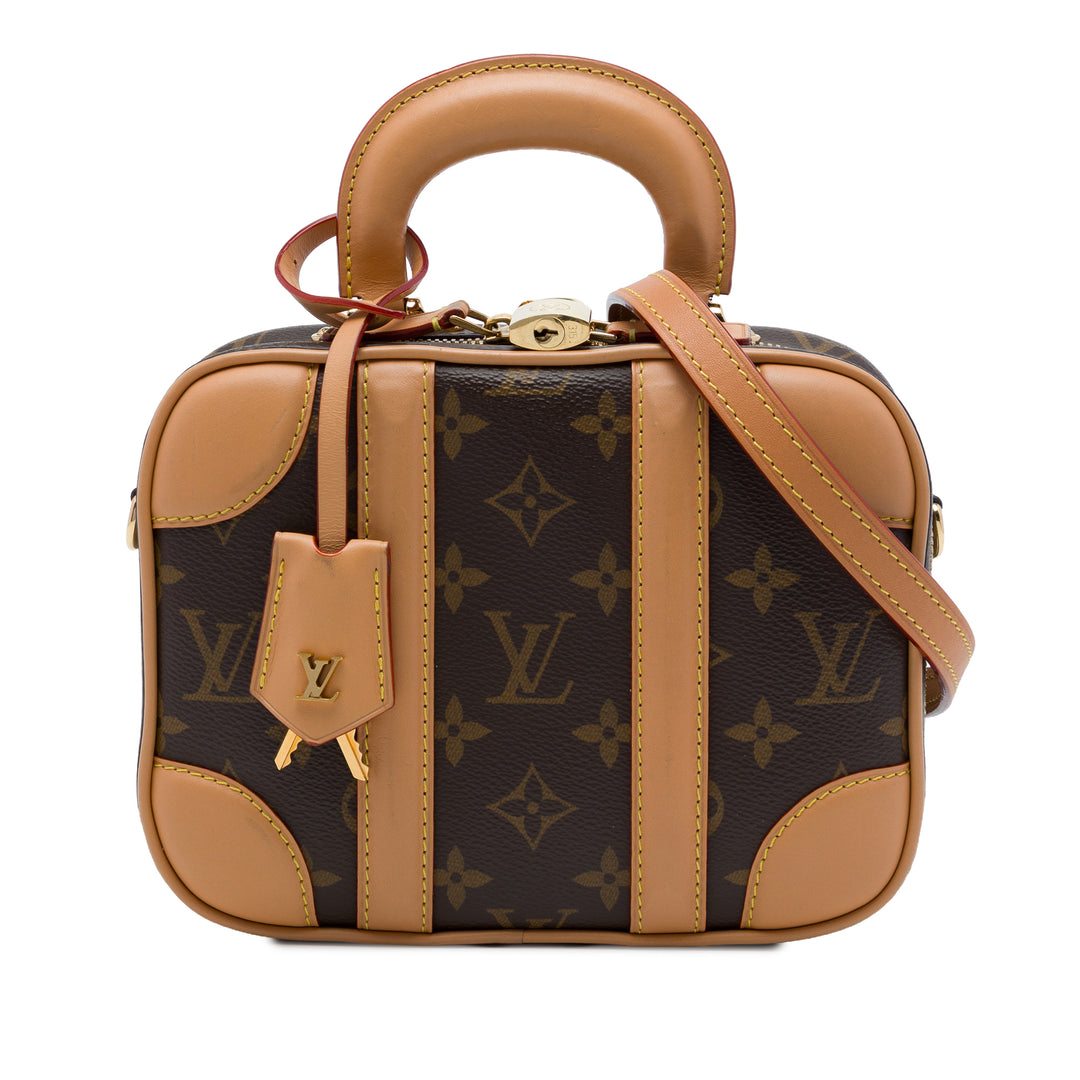 Louis Vuitton Valisette BB Monogram Marron – vue principale – GABY PARIS