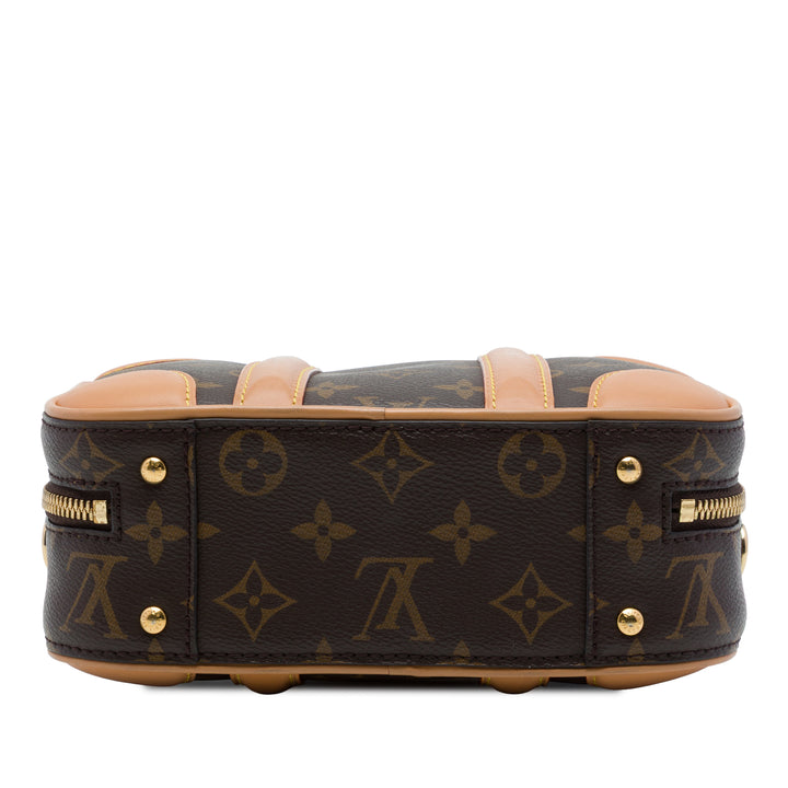 Louis Vuitton Valisette BB Monogram Marron – vue 3 – GABY PARIS