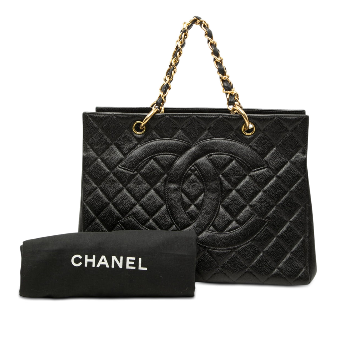 Chanel Grand CC Caviar Timeless Shopping Cabas