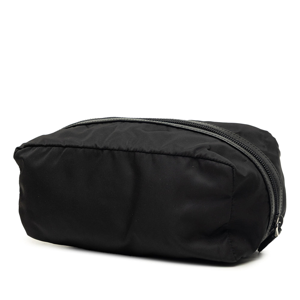 Prada Pochette à finitions Saffiano Noir – vue 2 – GABY PARIS