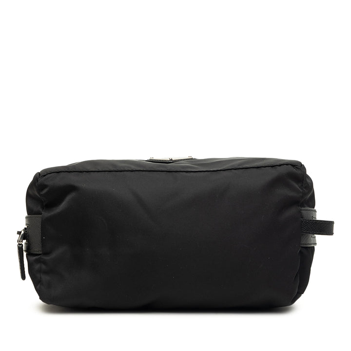 Prada Pochette à finitions Saffiano Noir – vue 3 – GABY PARIS