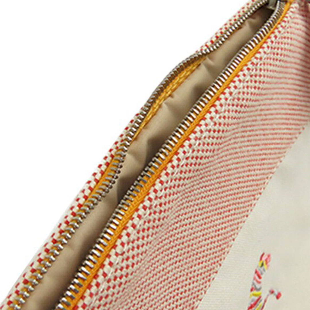 Hermès Toile Bolide Rainbow Zebra Pochette PM