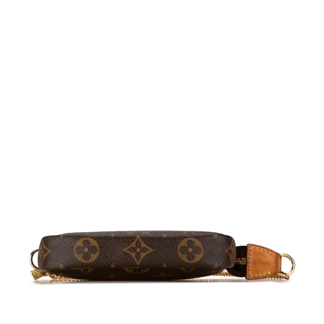 Monogram Mini Pochette Accessoires Brown - Gaby Paris