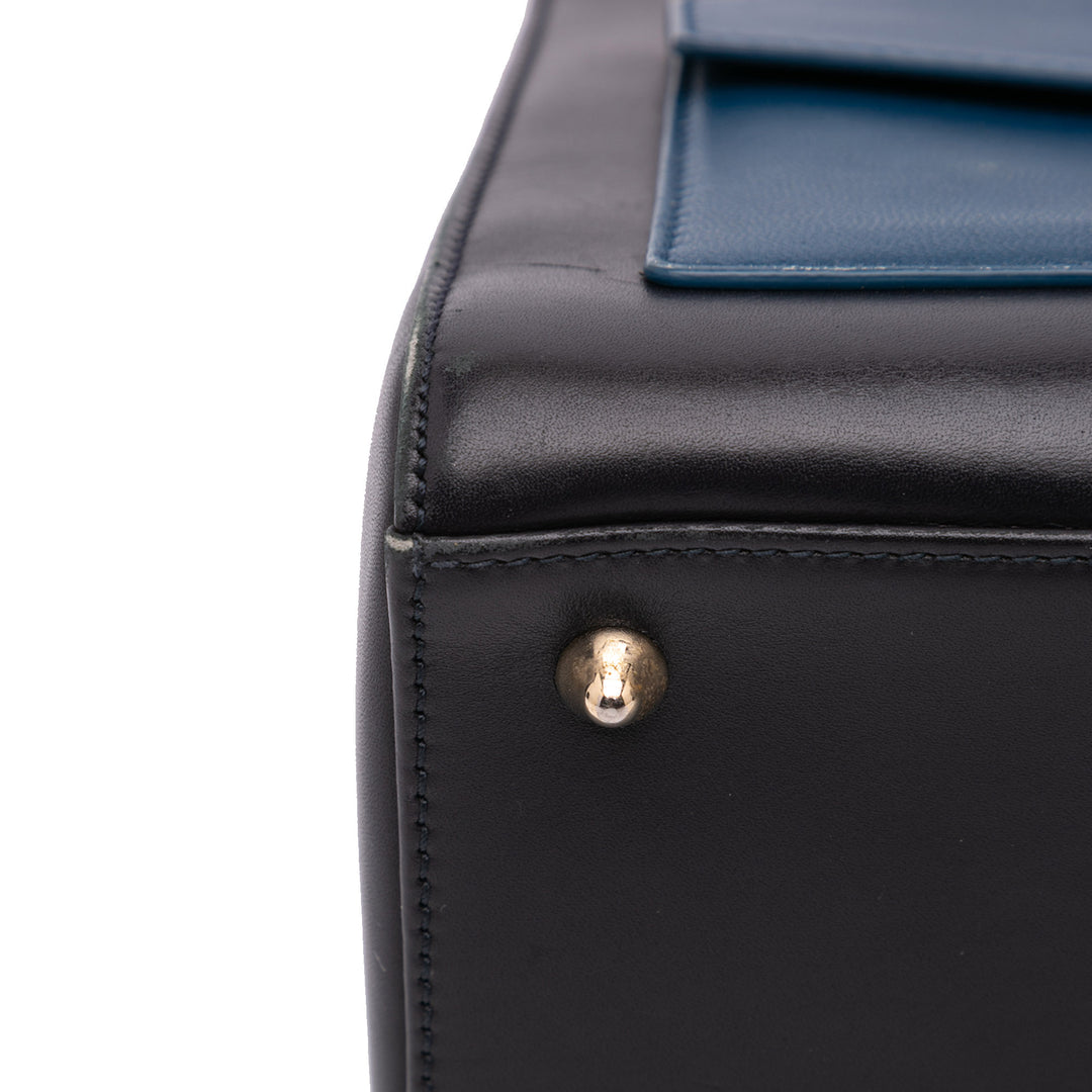 Medium Calfskin Pockets Lady Dior Black - Gaby Paris