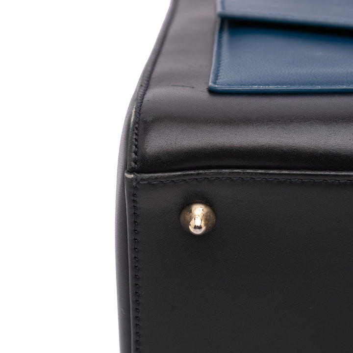 Medium Calfskin Pockets Lady Dior Black - Gaby Paris