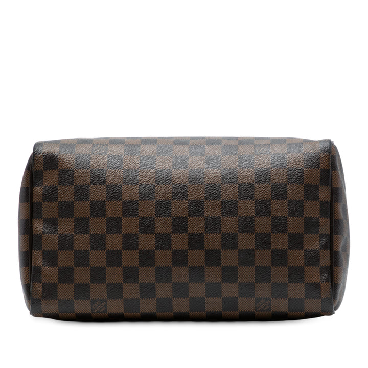 Louis Vuitton Damier Ebene Speedy 30 Marron – GABY PARIS Authentique