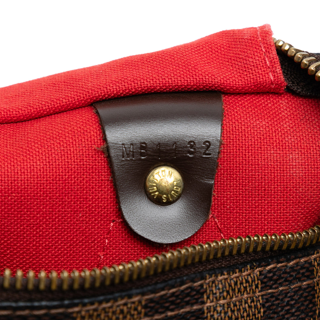 Louis Vuitton Damier Ebene Speedy 30 Marron – GABY PARIS Authentique