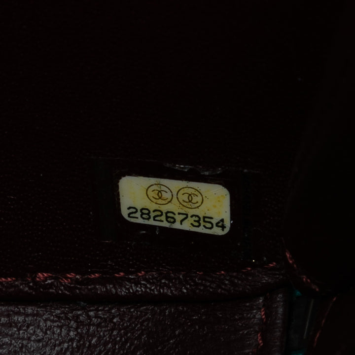 Chanel Matelassé Metallic Caviar Rainbow Hardware Oval Sac caméra