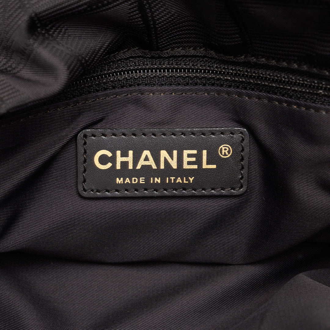 Chanel New Travel Line Sac Messenger Noir – vue 5 – GABY PARIS