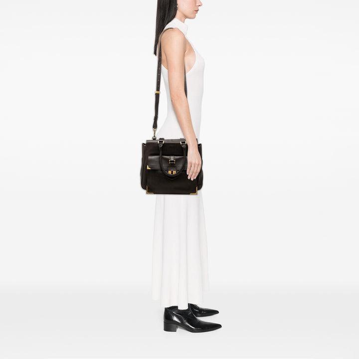 Fendi Texturé Classico No 3 Sac Marron – vue 6 – GABY PARIS