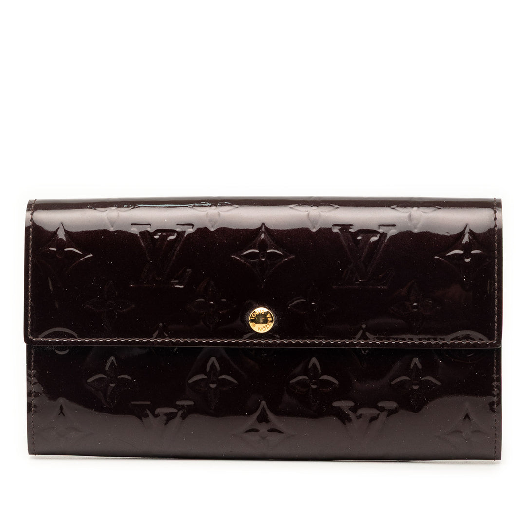Louis Vuitton Monogram Vernis Sarah Portefeuille