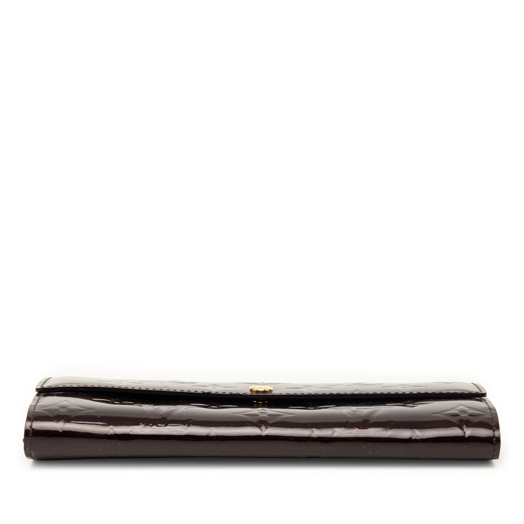 Louis Vuitton Monogram Vernis Sarah Portefeuille