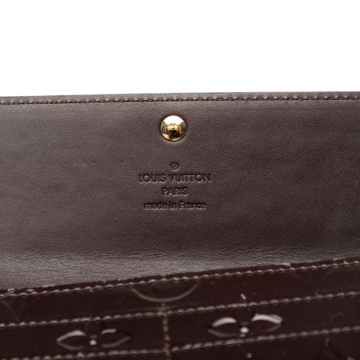 Louis Vuitton Monogram Vernis Sarah Portefeuille